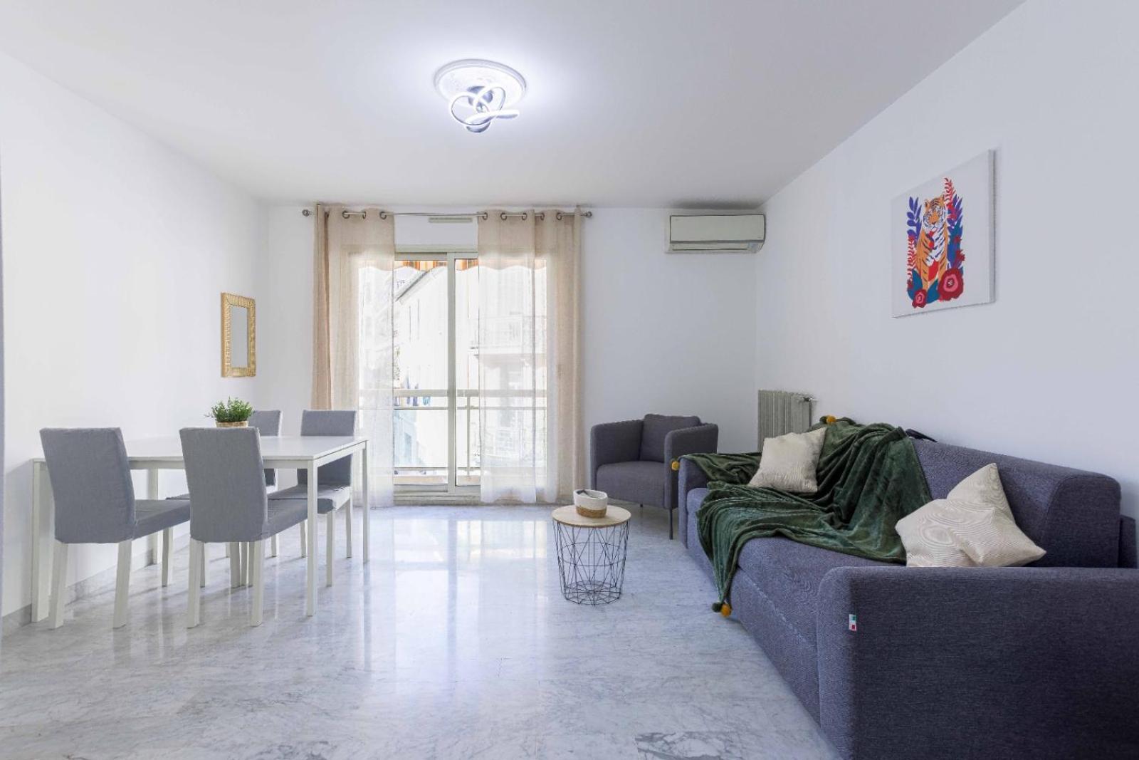 Paradis De Nissa - Central, Balcon, Clim, 15mn Palais&plage Appartement Cannes